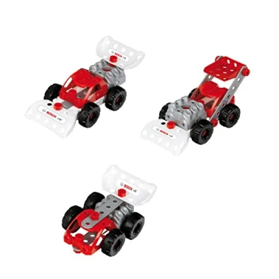 Image of Theo Klein 8793 Bosch 3 In 1 Racing Team Construction Set, Multicolour