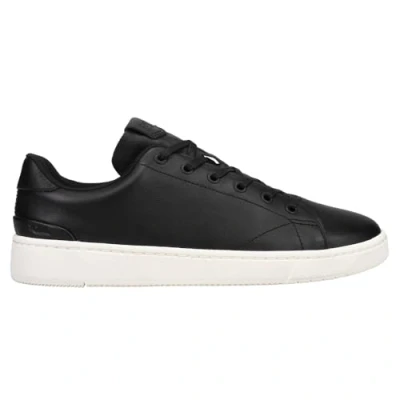 Image of TOMS Men&#039;s TRVL LITE 2.0 Low Sneaker, Black Leather, 9 UK