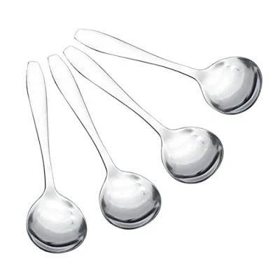 Image of Bee eaters Stainless Steel Dessert Spoon Table Set of 4 (Small)