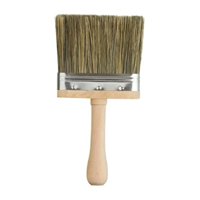Image of ProDec 4 inch Professional Dusting Brush for Surface Cleaning and Preparation Painting Ideal Curved Moulded Surfaces including Skirting Board Architrave, 4&quot; 100mm
