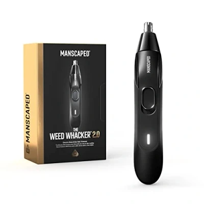 Image of MANSCAPED® Weed Whacker® 2.0 Electric Nose &amp; Ear Hair Trimmer 7,000 RPM Precision Tool with Rechargeable Battery, Wet/Dry, Easy to Clean, Improved Stainless Steel Replaceable Blade