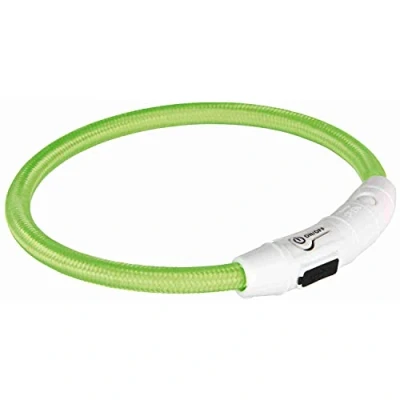 Image of Safer Life Flash light ring USB, X Small/Small 35 cm/7 mm, Green