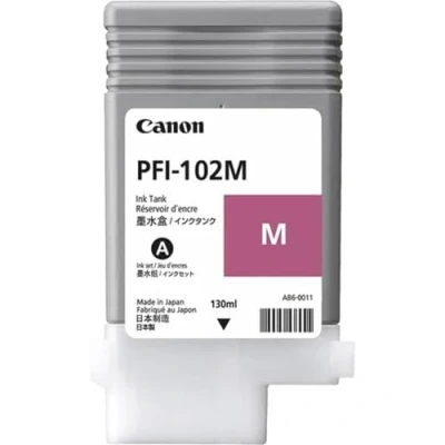 Image of Canon LUCIA PFI 102 M Ink tank 1 x pigmented magenta