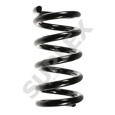 Image of 1011742, 6608825, 6608826, 95VB5310FA Coil spring SUPLEX 10236 Front Axle with constant wire diameter yellow, blue FORD: Transit Mk4 Van