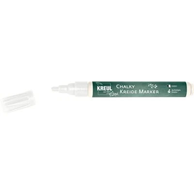 Image of KREUL 22731 Chalky Chalk Marker medium snow white