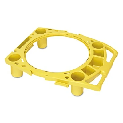 Image of Rubbermaid Commercial Products FG9W8700YEL, BRUTE Rim Caddy Yellow
