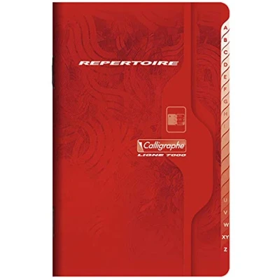 Image of Clairefontaine Ref 257C Calligraphe Wire bound Notebooks (90 Sheets) 11 x 17cm, Squared Ruling, 70gsm Superfine Vellum Paper Assorted Colours (Pack of 10)