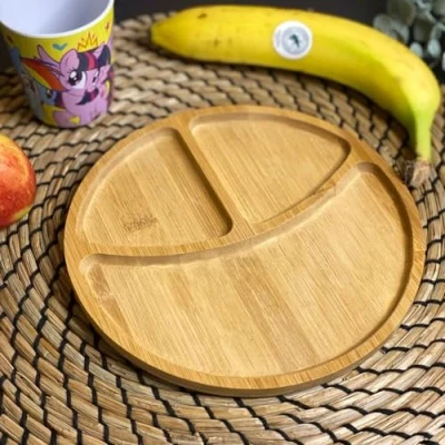 Image of Sass &amp; Belle Bamboo Section Plate