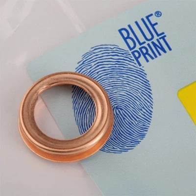 Image of 7701474516, 7711001165 Oil Drain Plug Gasket BLUE PRINT ADN10101 Copper NISSAN: MICRA 3, Qashqai / Qashqai+2 I, 2, INFINITI: Q50 Saloon