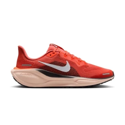 Image of Nike Performance AIR ZOOM Pegasus 41 Unisex Road running shoes for kids, Size: 13.5K, Magic ember/white/black/washed coral Textile/synthetics