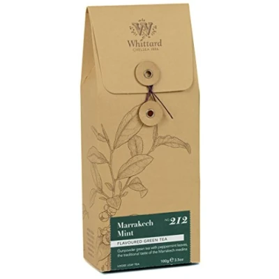 Image of Whittard of Chelsea Moroccan Mint Loose Tea Pouch 100 g