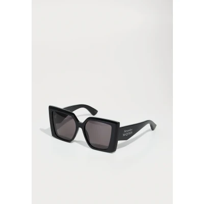 Image of Sunglasses Alexander mcqueen Am0467s col. 001 Donna Squadrata Nero