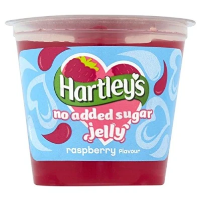 Image of Hartleys Jelly Pot Raspberry No Added Sugar 115g Pack of 2