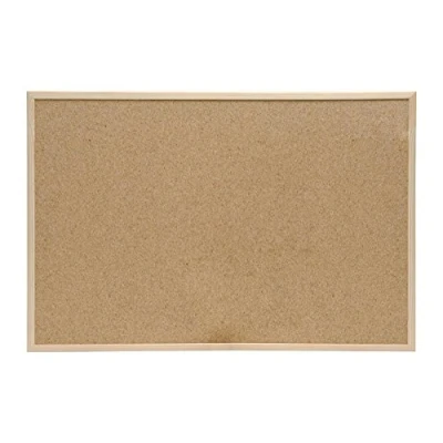 Image of 5 Star Office Noticeboard Cork with Pine Frame WxH : (400X600)mm