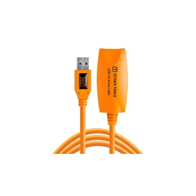 Image of Tether Tools [CU3017 TetherPro USB 3.0 Active Extension Cable, 5 m, Orange