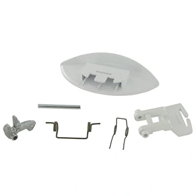 Image of Paxanpax Plastic Door Handle Kit Compatible with Electra AWM1200/Servis M3115W/M3905W/M9509W Type, White