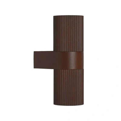 Image of Nordlux Kyklop Cone outdoor wall light IP54, rust