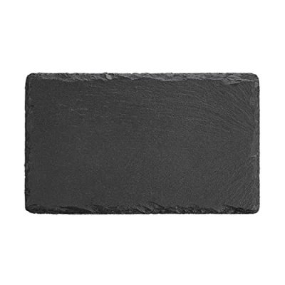 Image of Olympia Natural Slate Board Gn 1/4 Presentation Serving Catering 265X163mm 2pc