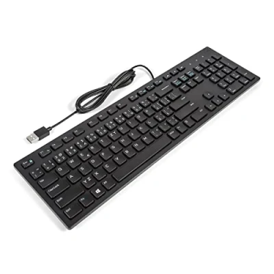 Image of Dell KB216 CZECH Slim Office Multimedia Keyboard BLACK