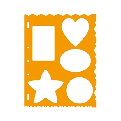 Image of Fiskars Shape Template shapes, for creating different 1003830