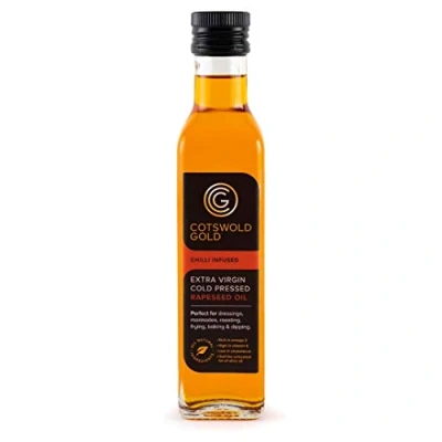 Image of Cotswold Gold Chilli Infused Rapeseed Oil 250 ml