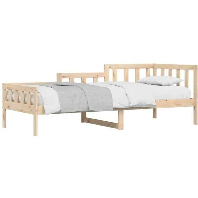 Image of vidaXL Day Bed without Mattress 80x200 cm Solid Wood Pine