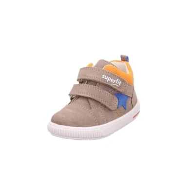 Image of Superfit Boy&#039;s Girl&#039;s Moppy Trainer, Beige/Orange 4000, 2 UK Child