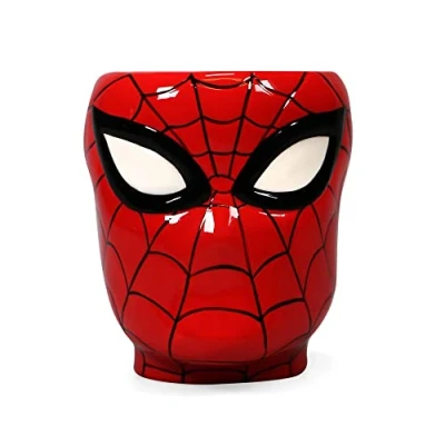 Image of Marvel Collectable Vases Spider Man Shaped Wall Vase