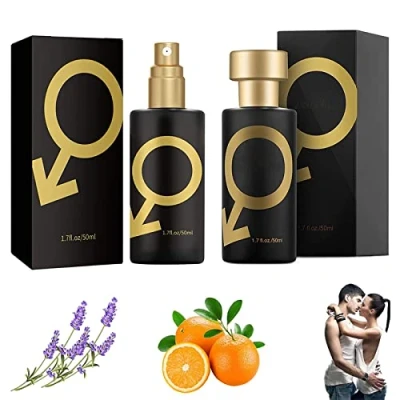 Image of Venom Love Cologne for Men Attract Women with Golden Lure Pheromone Perfume, 50ml Bottle (2 Pcs)