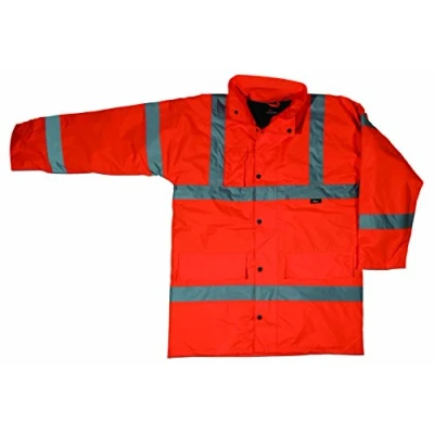 Image of UCI VWJK01 VIZWELL Hi Vis Viz Standard Coat Jacket Orange (Large)