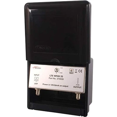 Image of Wolsey LTE WFAV 25 Masthead Amplifier KIT Aerial/Satellite AMPLIFIERS/Distribution Aerial Satellite Equipment, 1 X Qty 370559