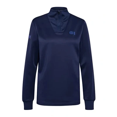 Image of hummel Hmlcourt Women&#039;s Half Zip L/S Woman Pullover Sweater