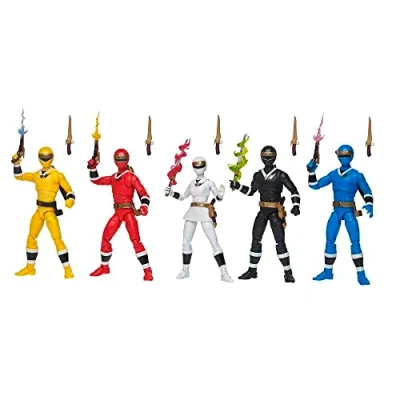 Image of Power Rangers Lightning Collection 5 Pack Alien 6 Inch Premium Collectible Action Figure Toy with Accessories