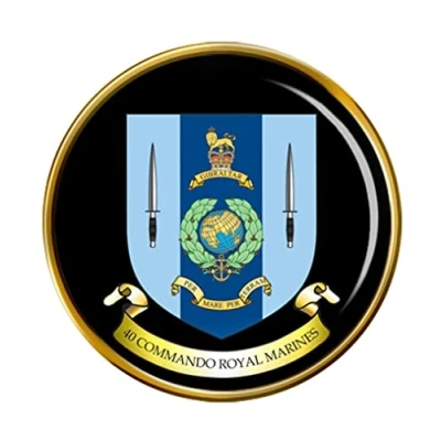 Image of 40 Commando Royal Marines Pin Badge