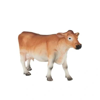 Image of MOJO Jersey Cow Farm Animal Model Toy Figure