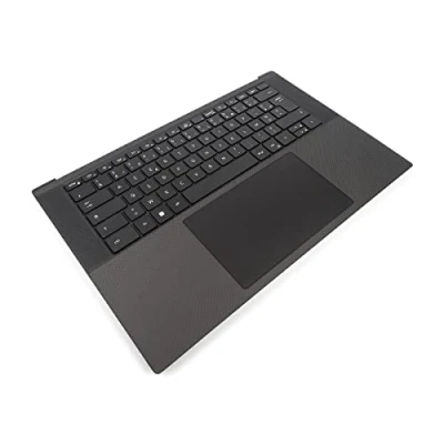Image of Dell XPS 9500/9510/9520/9530 &amp; Precision 5570 Palmrest, Touchpad FRENCH Backlit Keyboard 0TJP2V + 0DX5T3 (TY5HW) (Renewed)