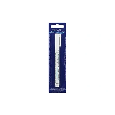 Image of Deco Art White Glass Paint Marker, Multicolour, 19.05x5.08x1.9 cm