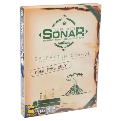 Image of Matagot MTG7505 Captain Sonar: Upgrade 2 Operation Dragon, Mixed Colours