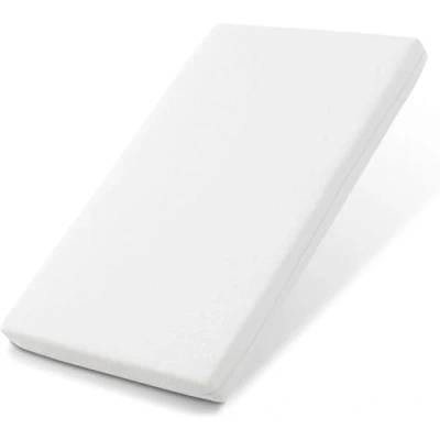 Image of TOP STYLE COLLECTION Toddler Cot Bed Mattress Fully Breathable Foam &amp; Poly Cotton Cover for Baby Comfort 140cm x 70cm 5cm