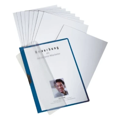 Image of Durable 2586 07 Application Clip Board Folder Professional Dark Blue Set of 3