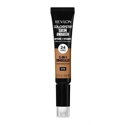 Image of Revlon ColorStay Skin Awaken 5 in 1 Concealer 24HR Wear (30g) Fragrance &amp; Paraben Free, Medium Deep Unisex