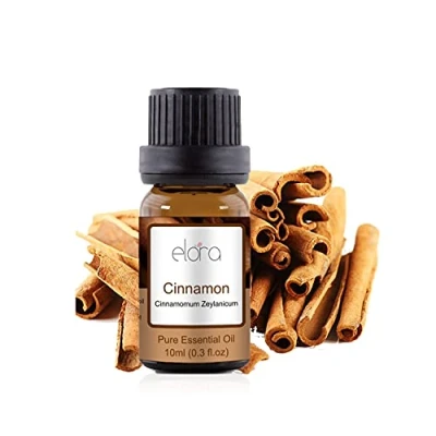 Image of Elora 10ml Cinnamon Essential Oil, 100% Pure &amp; Natural
