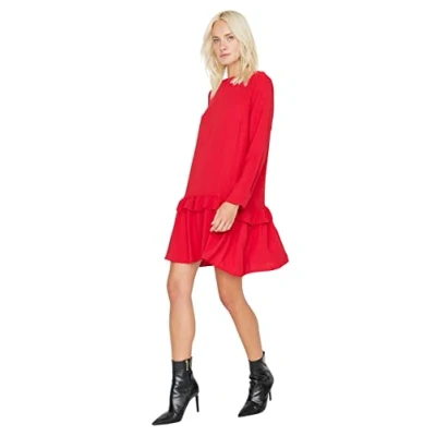 Image of Trendyol Dress Red Shift
