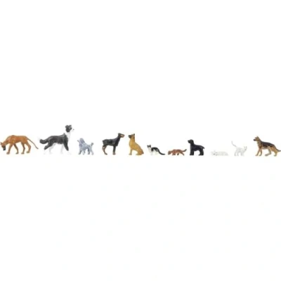 Image of Faller FA151902 Dogs and Cats, Multicoloured
