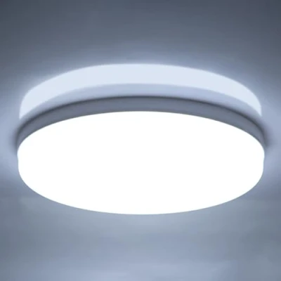 Image of CANMEIJIA Ceiling Light, 6500K Dome LED Lights, 36W Bathroom Lights Ceiling, IP44 Waterproof, Light Bright Indoor Lamp Fitting for Kitchen Living Room Bedroom Utility Room, Ø23cm