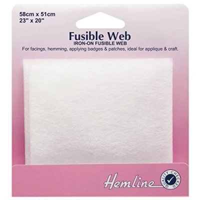 Image of Hemline H760 Iron On Fusible Web 58 x 50cm (23 20in)