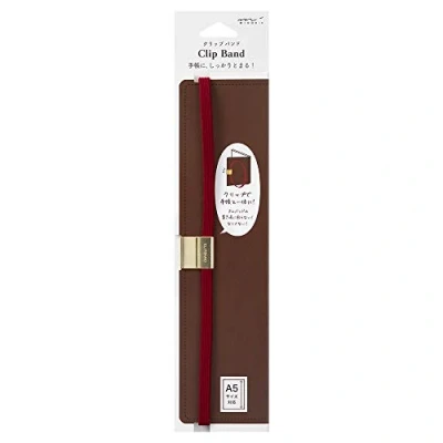 Image of DESIGNPHIL 62320006 Midori Book Band, Clip for A5