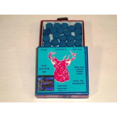 Image of TWEENTEN ELK MASTER CUE TIPS AND QUANTITIES.** (50 x, 10mm)