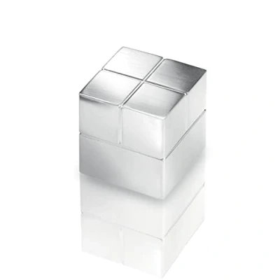 Image of SIGEL BA196 Neodymium Magnet, 2 x cm, C20 &quot;super strong&quot; (N48), for Glass magnetic Boards, silver, 1 Piece
