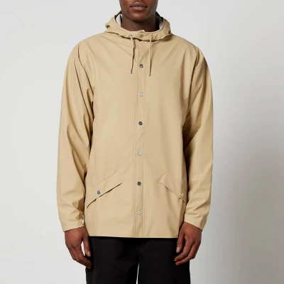 Image of Rains Coated Shell Hooded Jacket S